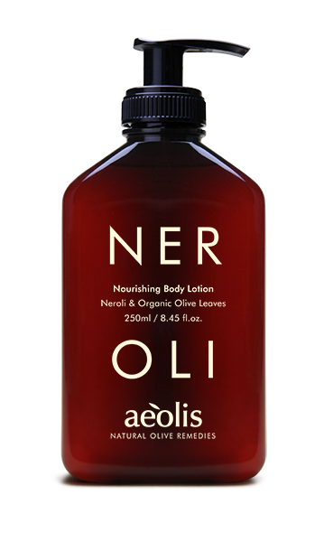 Nourishing body lotion bottle, with Neroli